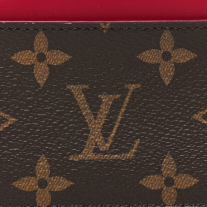 Louis Vuitton Monogram Zipped Card Holder Fuchsia 7 of 9