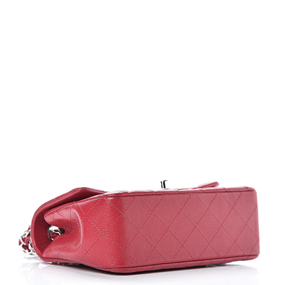 Chanel Caviar Quilted Mini Rectangular Flap Pink 4 of 11