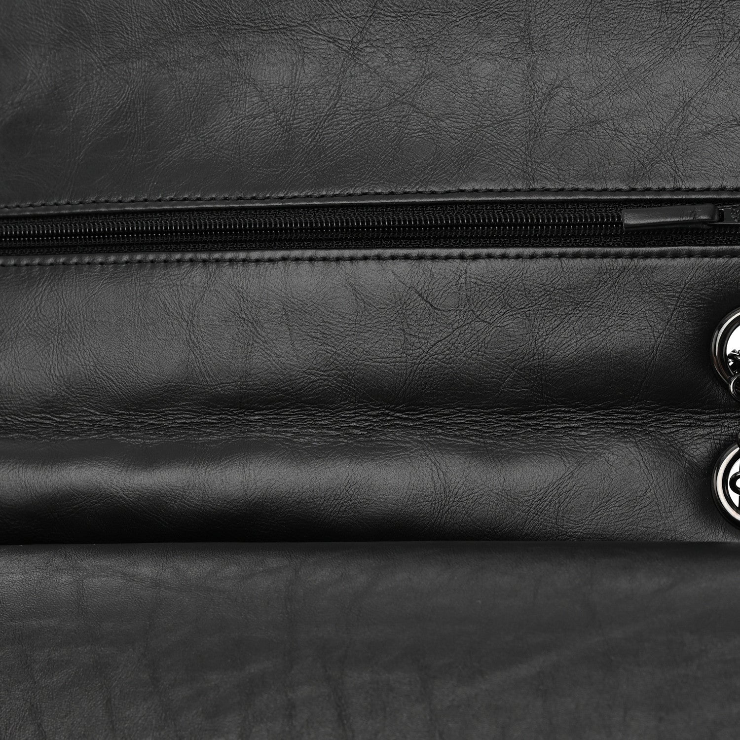 Chanel Aged Calfskin Chevron Quilted 2.55 Reissue 226 So Black 11 of 11