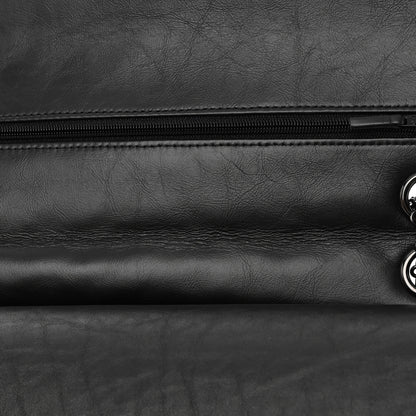 Chanel Aged Calfskin Chevron Quilted 2.55 Reissue 226 So Black 11 of 11