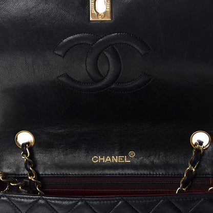 Chanel Lambskin Quilted Small Single Flap Black 15 of 15