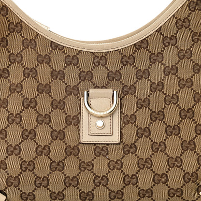 Gucci Monogram Medium Abbey D Ring Hobo Off White 8 of 15