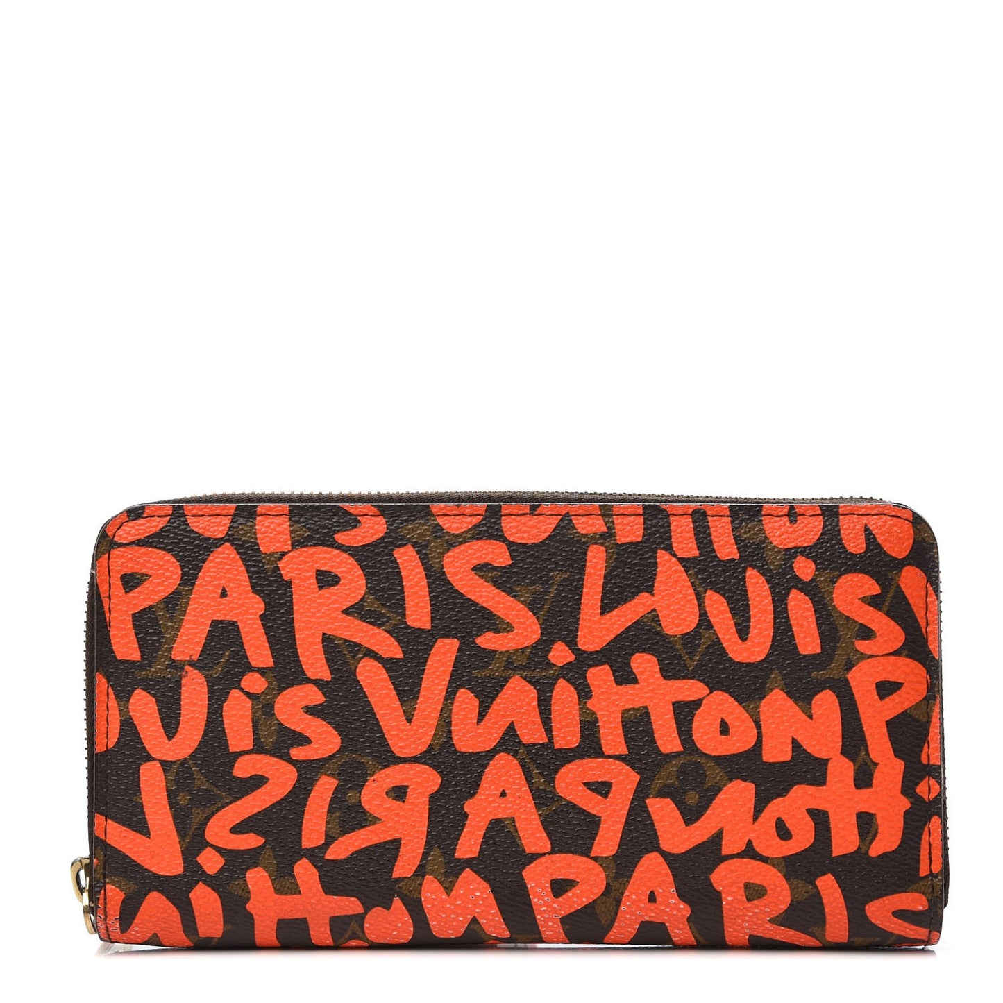 Monogram Graffiti Zippy Wallet Orange