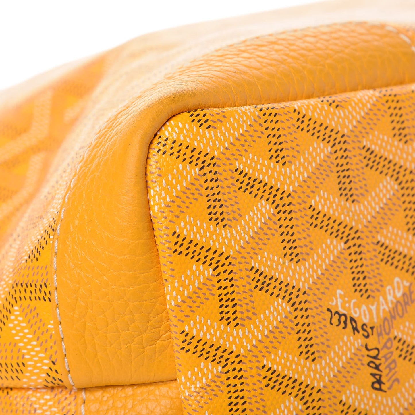 Goyardine Grenadines Hobo Yellow