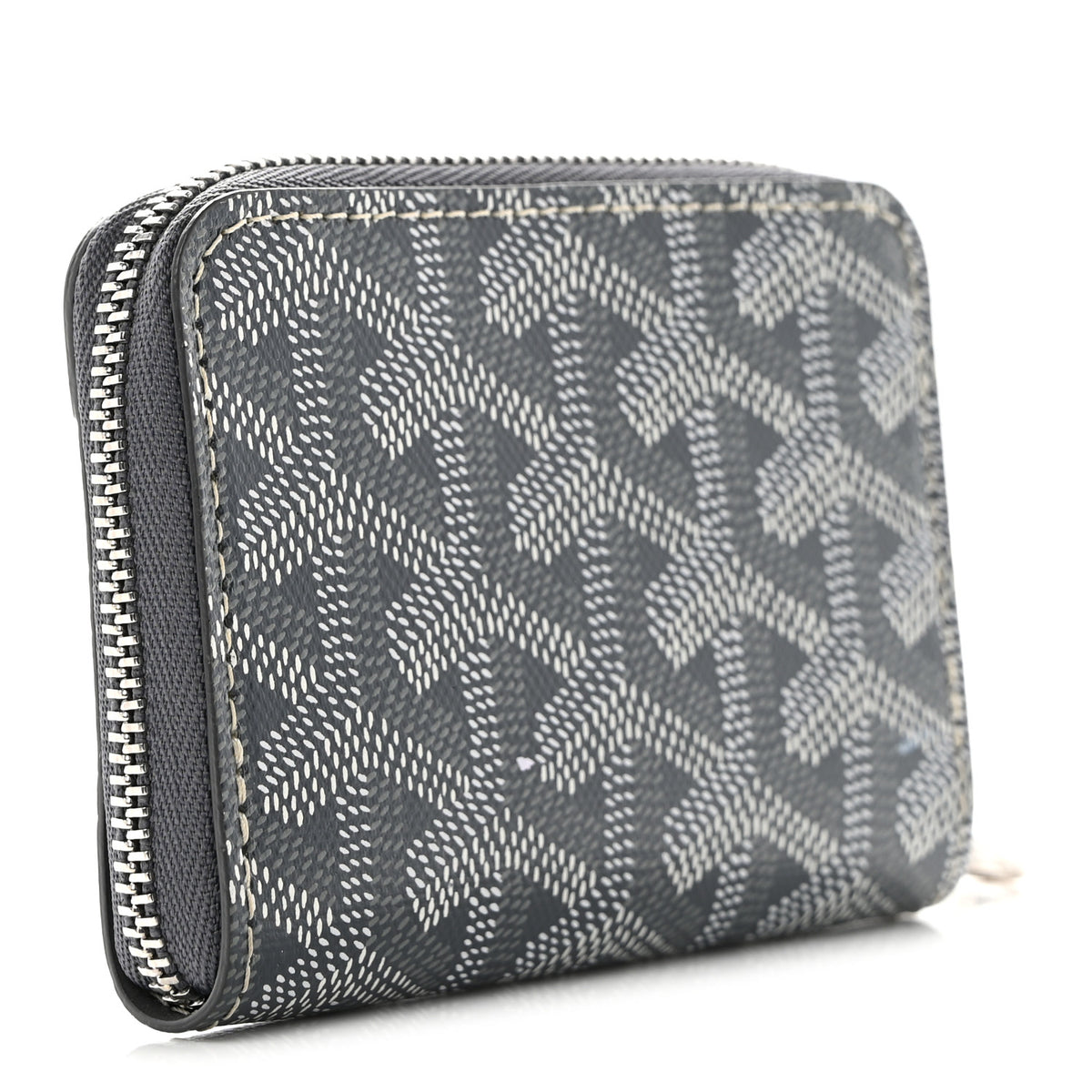 Goyard Goyardine Compact Wallet Grey 3 of 7