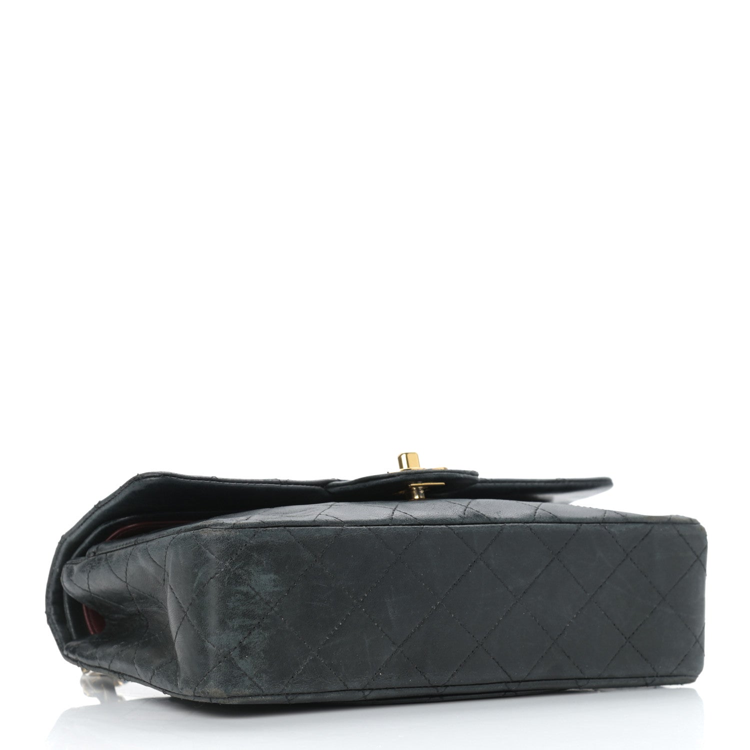 Chanel Lambskin Quilted Small Double Flap Black 4 of 19