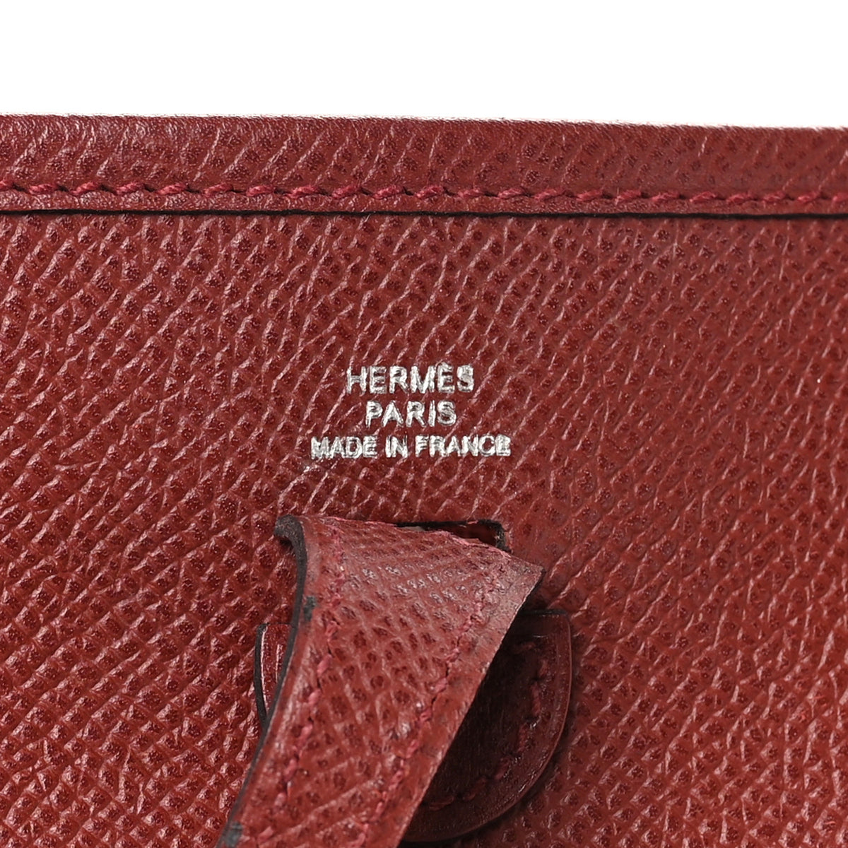 Hermes Epsom Evelyne TPM Rouge Venetian 6 of 10