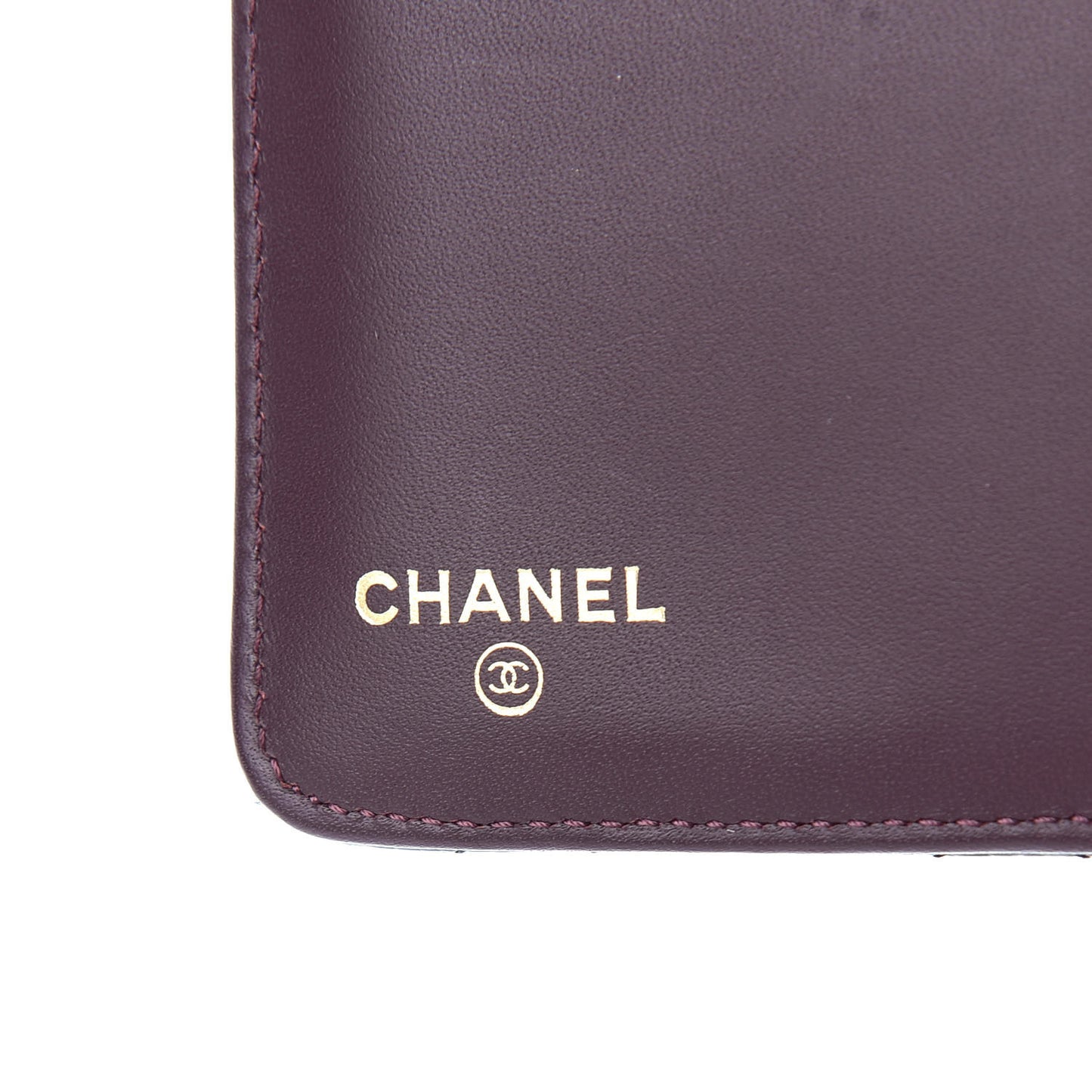 Caviar Quilted Zipped Pocket Wallet Black