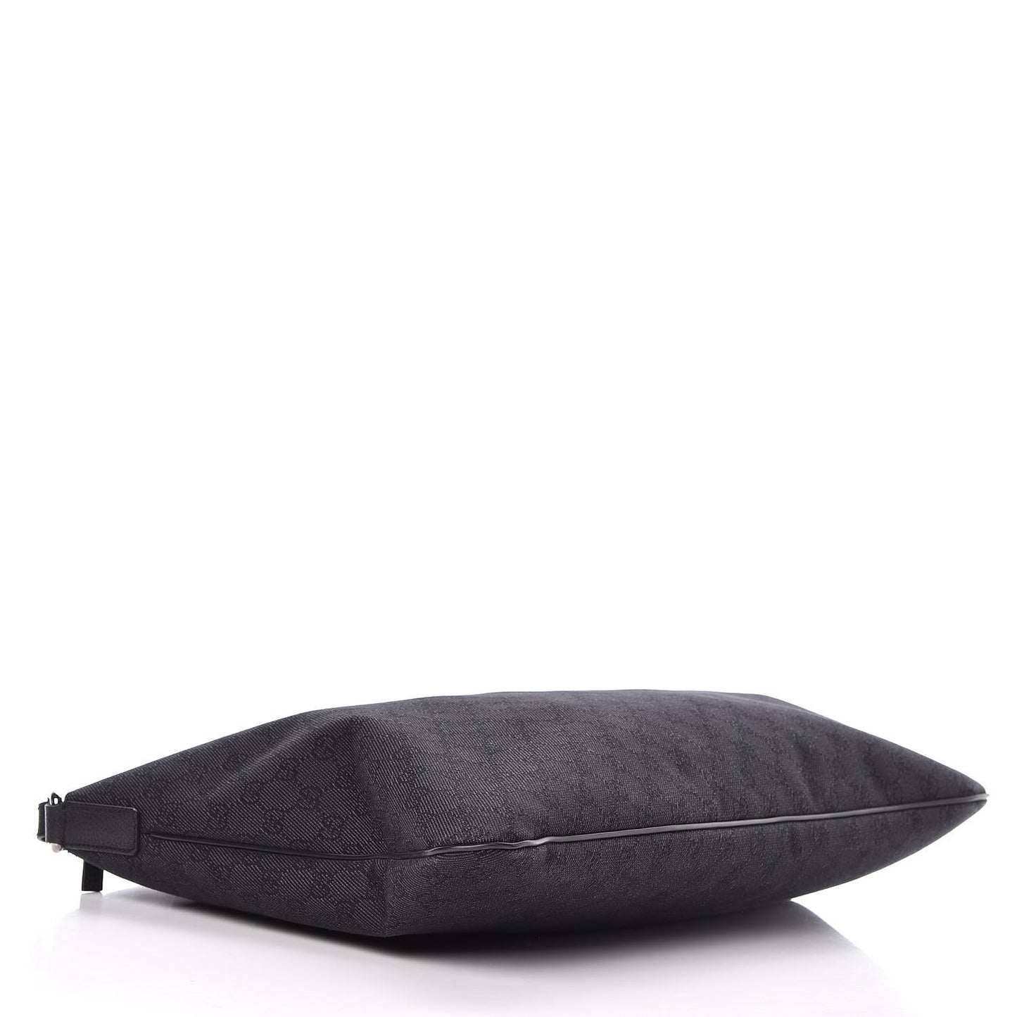 Denim Monogram Messenger Bag Black
