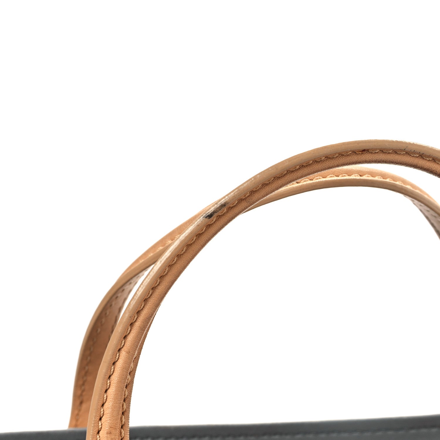 Chanel Calfskin Stitched Large Shopping Tote Beige 14 of 15