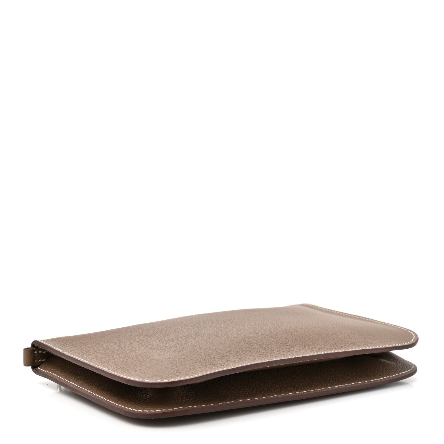 Hermes Evercolor Chaine d'Ancre Zipengo Pochette To Go Etoupe 4 of 11