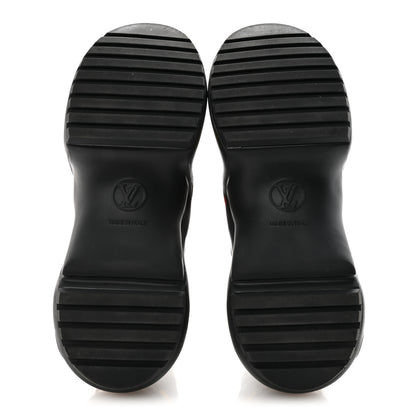 Louis Vuitton X YK Calfskin Patent Monogram Archlight Sneakers 37 Black 6 of 9
