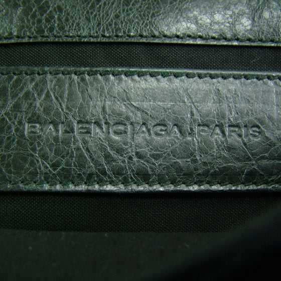 Balenciaga Agneau Giant GGH Envelope Clutch Anthracite 6 of 7