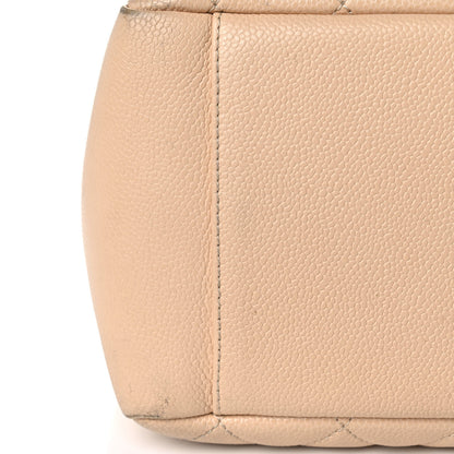 Chanel Caviar Quilted Grand Shopping Tote GST Beige Clair 20 of 32