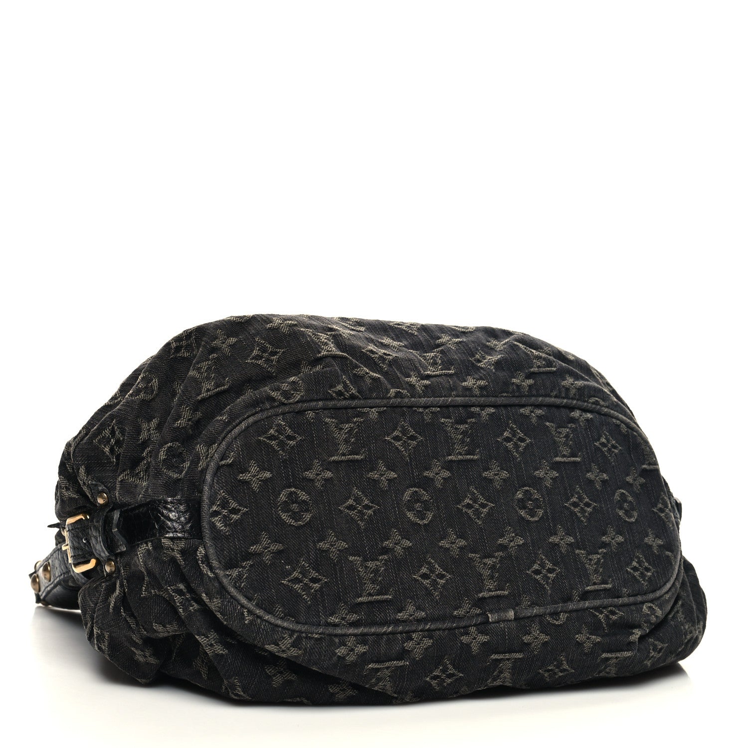Louis Vuitton Monogram Slightly Denim Black 4 of 11