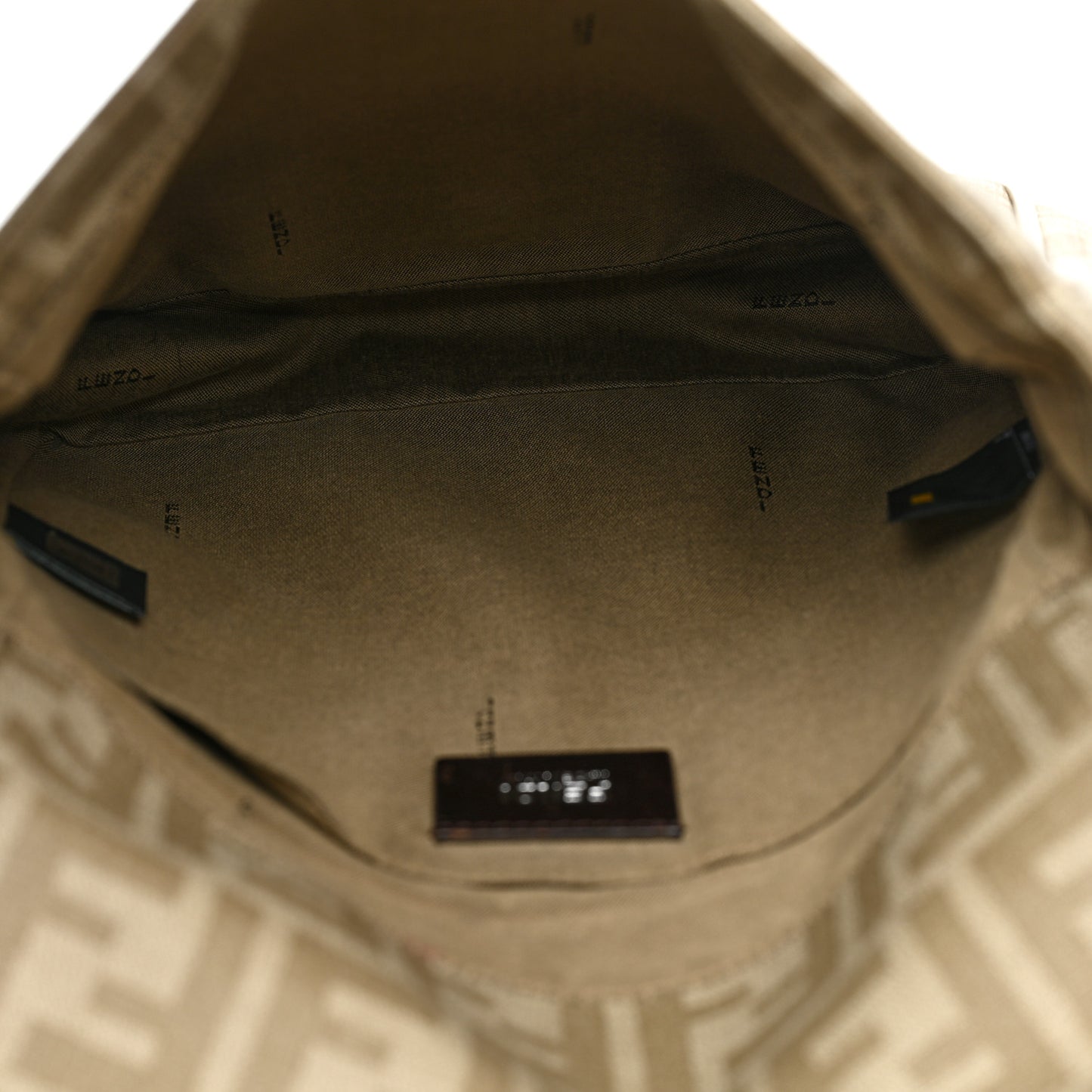 Zucca Spalmati Messenger Bag Kaki Pietra