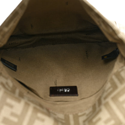 Fendi Zucca Spalmati Messenger Bag Kaki Pietra 4 of 7