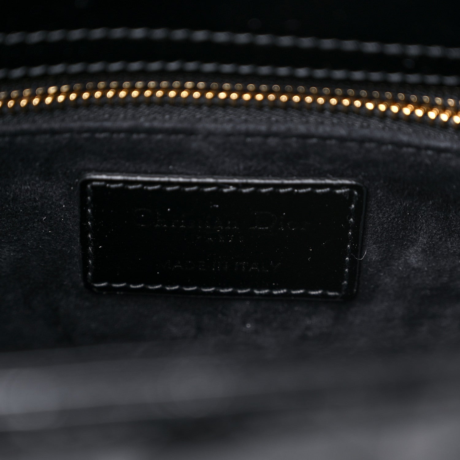 Christian Dior Patent Cannage Medium Lady Dior Black 6 of 7
