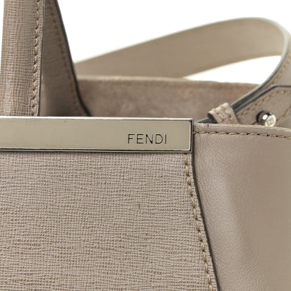 Fendi Vitello Elite Regular 2Jours Tote Tortora 10 of 11