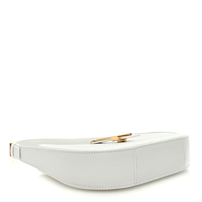 Versace Calfskin Small Greca Goddess Hobo White 4 of 9