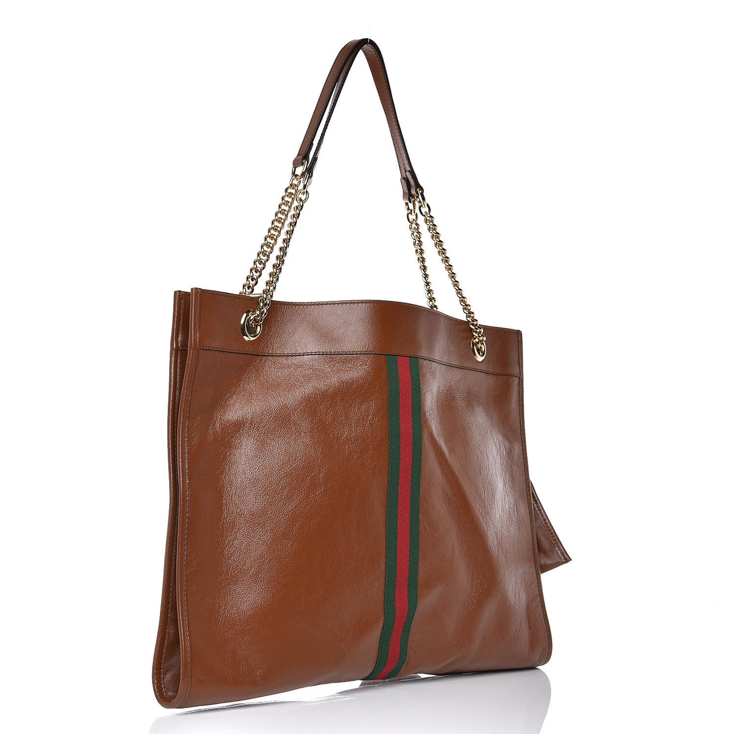 Calfskin Large Rajah Chain Tote Cuir