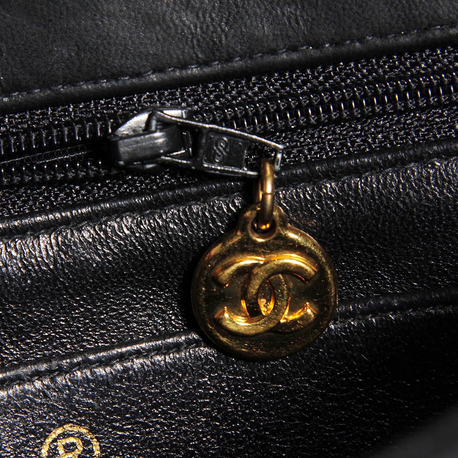 Chanel Lambskin Quilted Small Single Flap Black 7 of 8