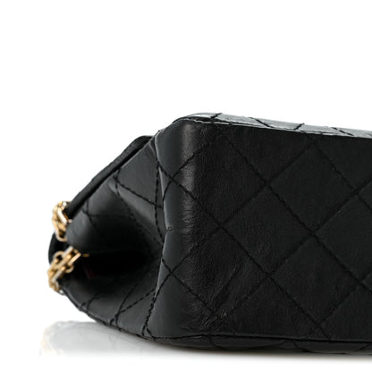 Chanel Aged Calfskin Quilted 2.55 Reissue 226 Flap Black 9 of 12