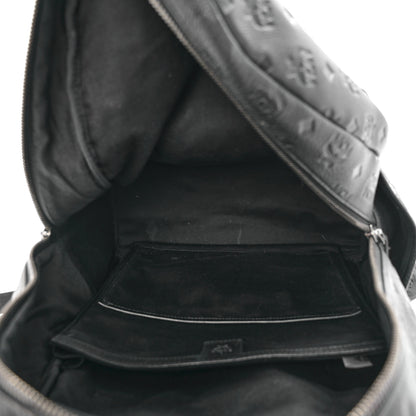 MCM Calfskin Ottomar Stark Backpack Black 5 of 11