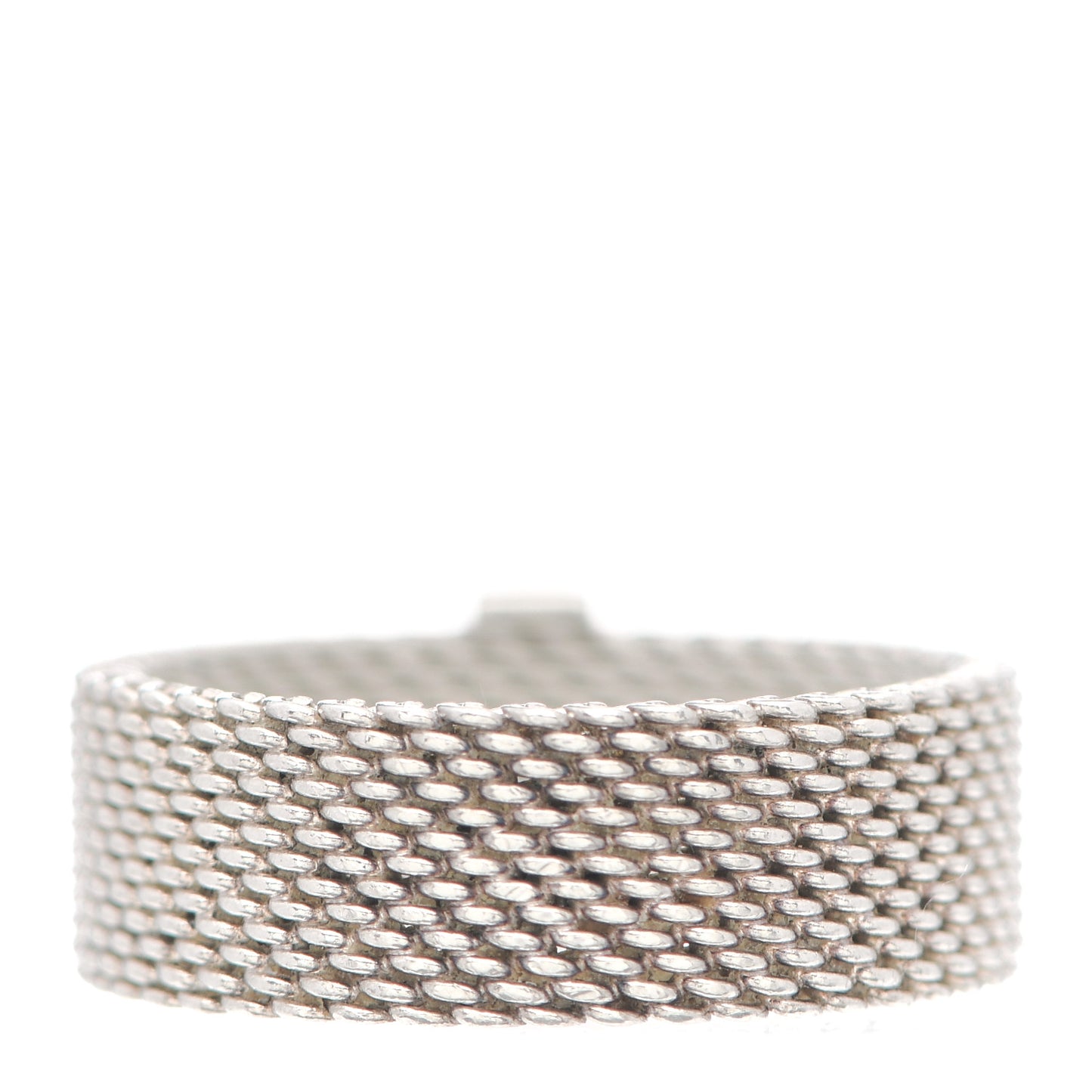 Sterling Silver Diamond Somerset Mesh Ring 52 6