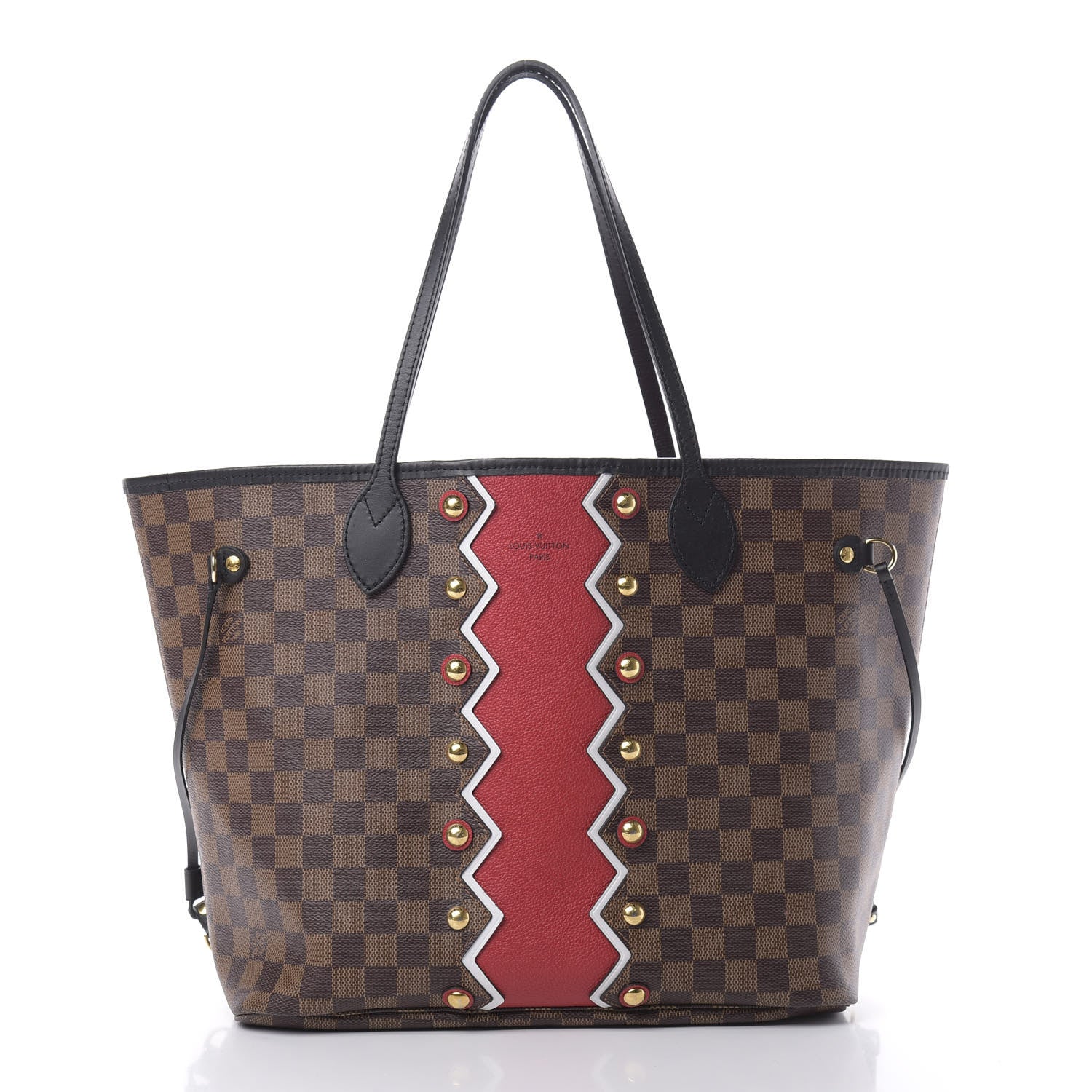 Louis Vuitton Damier Ebene Karakoram Neverfull MM 3 of 12