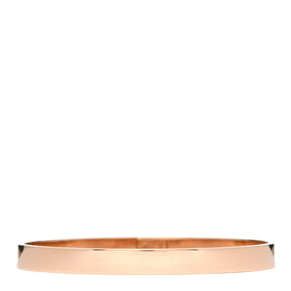 Hermes 18K Rose Gold Diamond PM Kelly Pave Bracelet SH 3 of 5