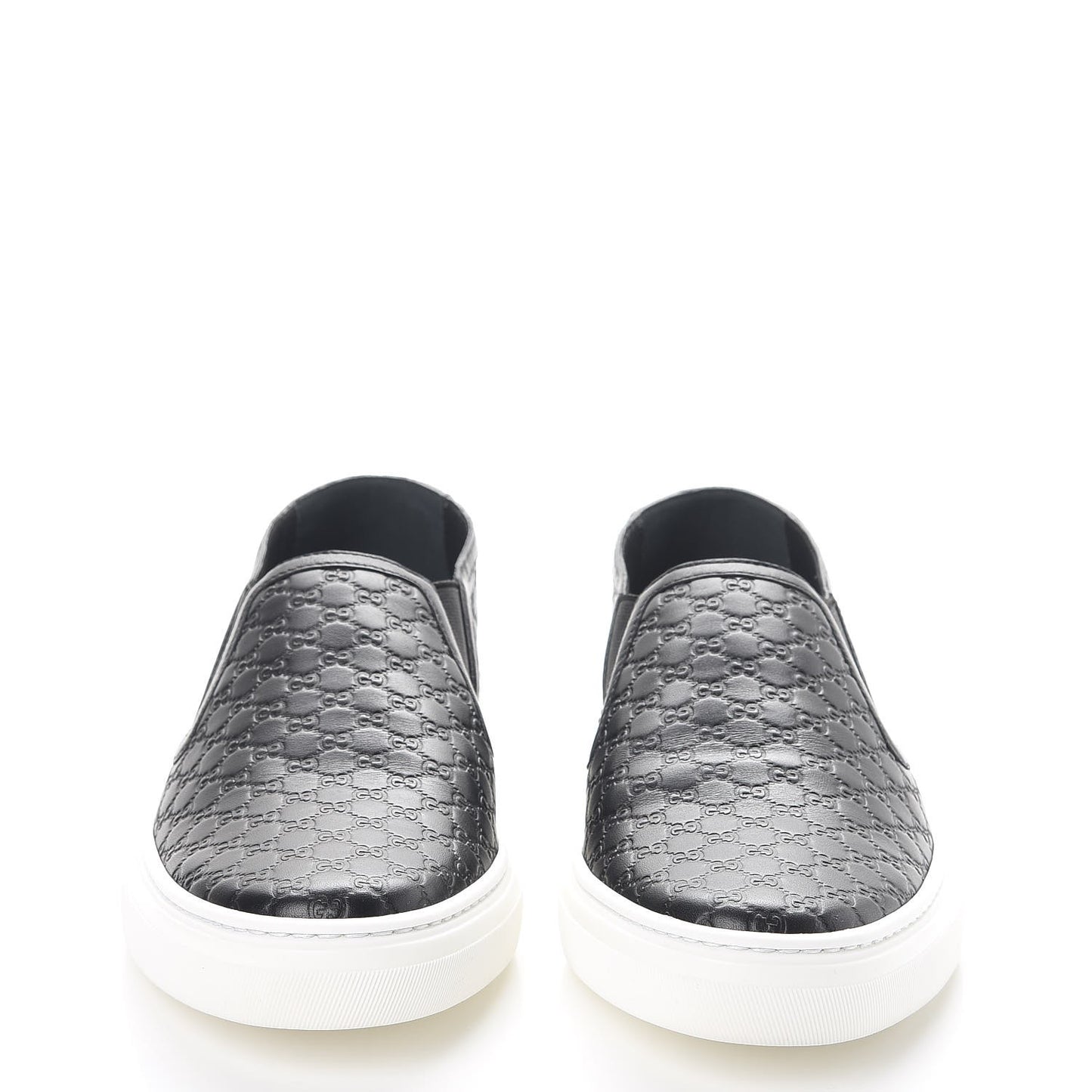 Microguccissima Slip On Sneakers 38.5 Black