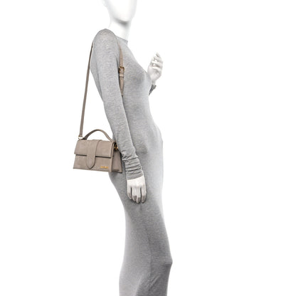 Jacquemus Nubuck Le Grand Bambino Dark Beige 2 of 11