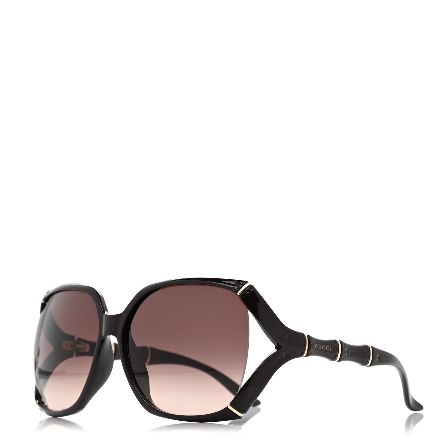 Bamboo Effect Sunglasses GG0505S Brown
