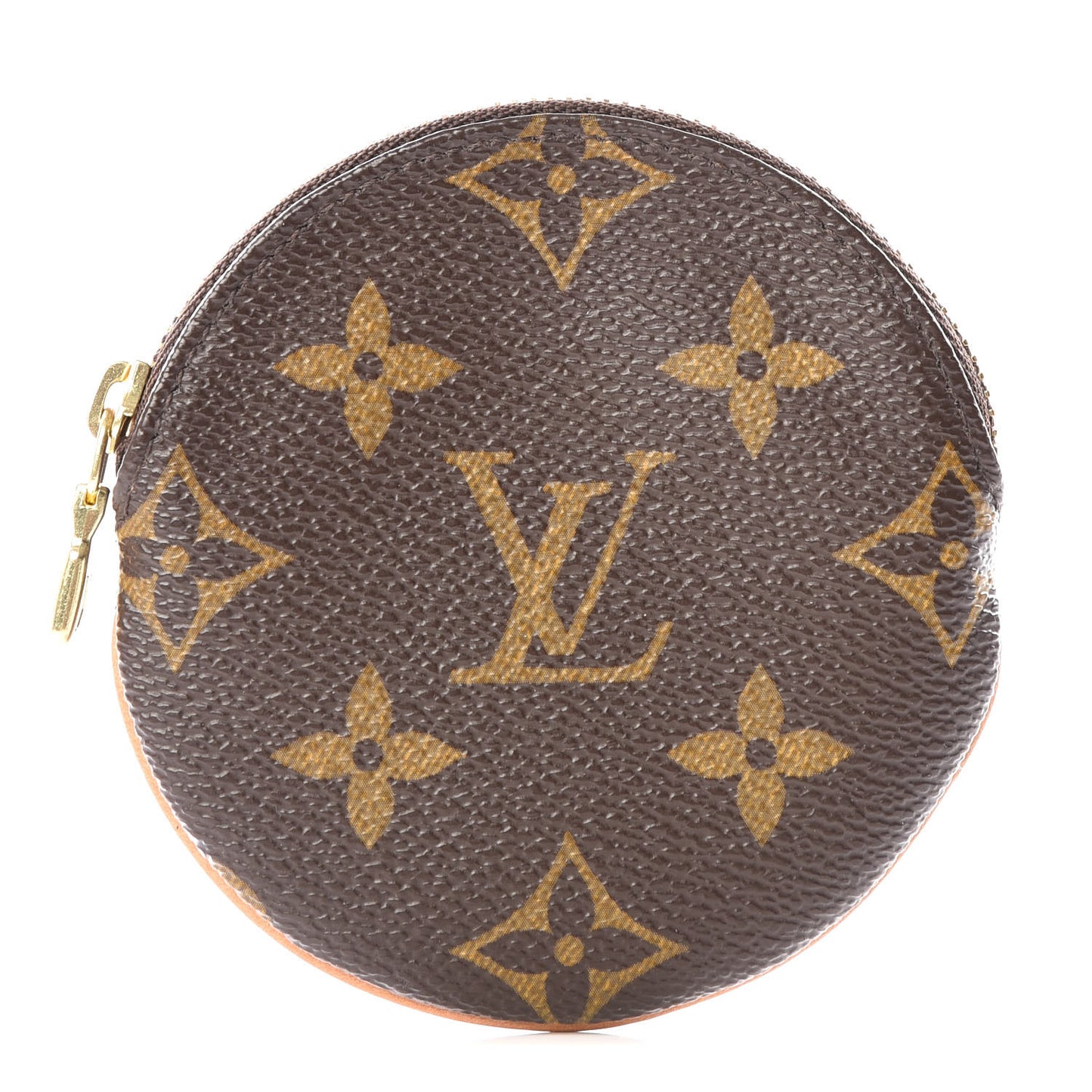 Monogram Round Coin Purse