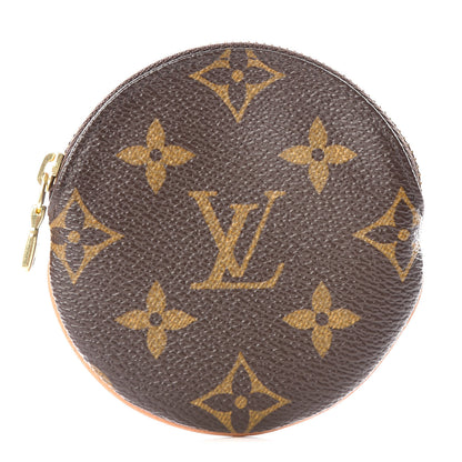 Louis Vuitton Monogram Round Coin Purse 1 of 8