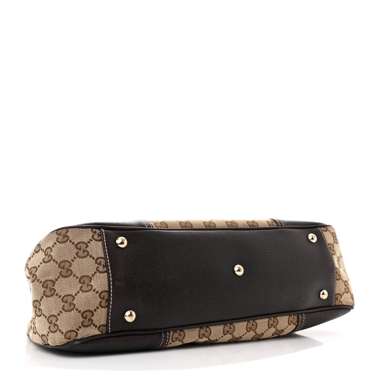 Gucci Monogram Medium Princy Tote Dark Brown 4 of 10