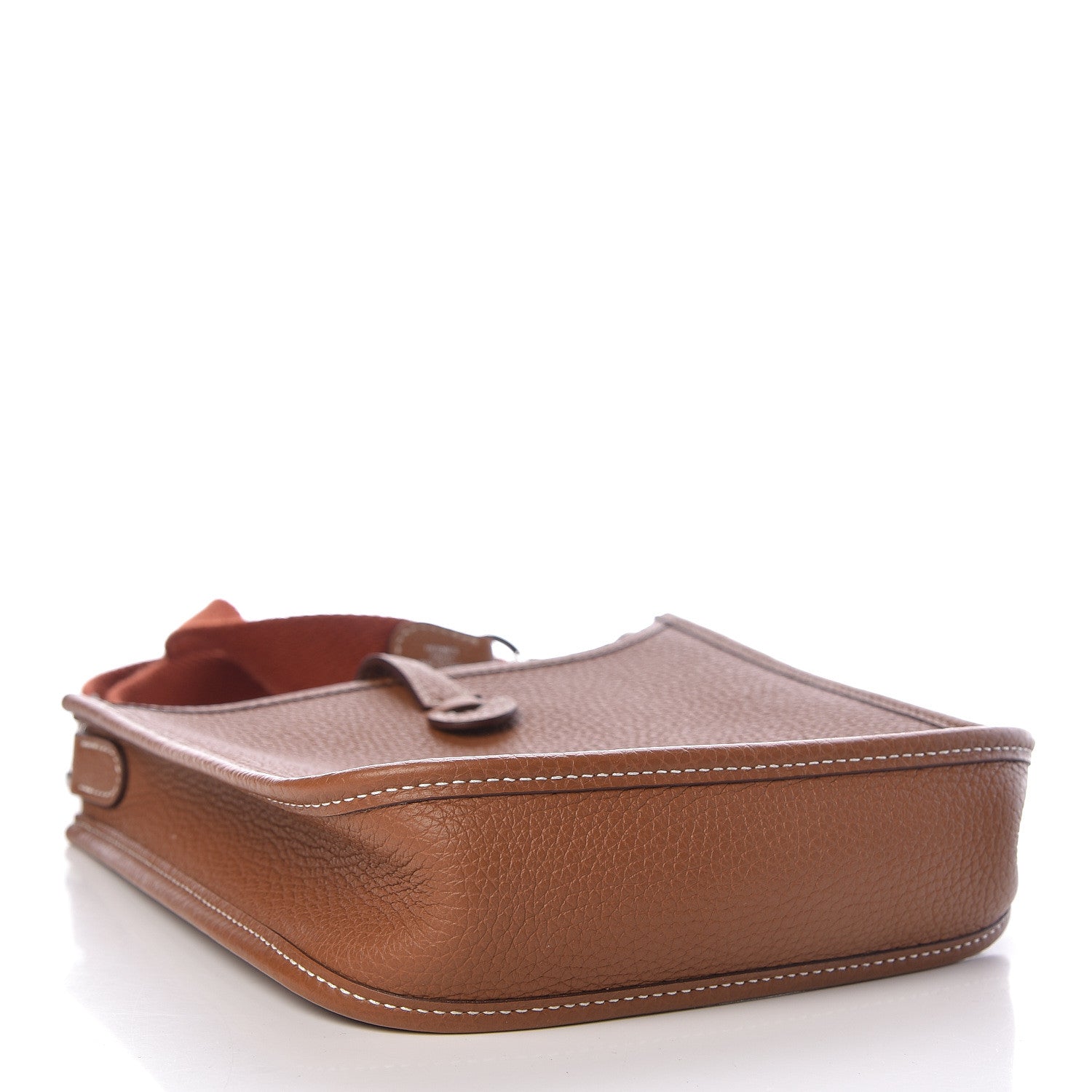 Hermes Taurillon Clemence Amazone Evelyne TPM Gold Cuivre 4 of 10