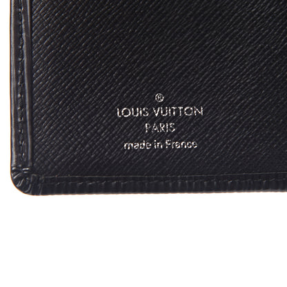 Louis Vuitton Epi French Purse Wallet Black 6 of 8