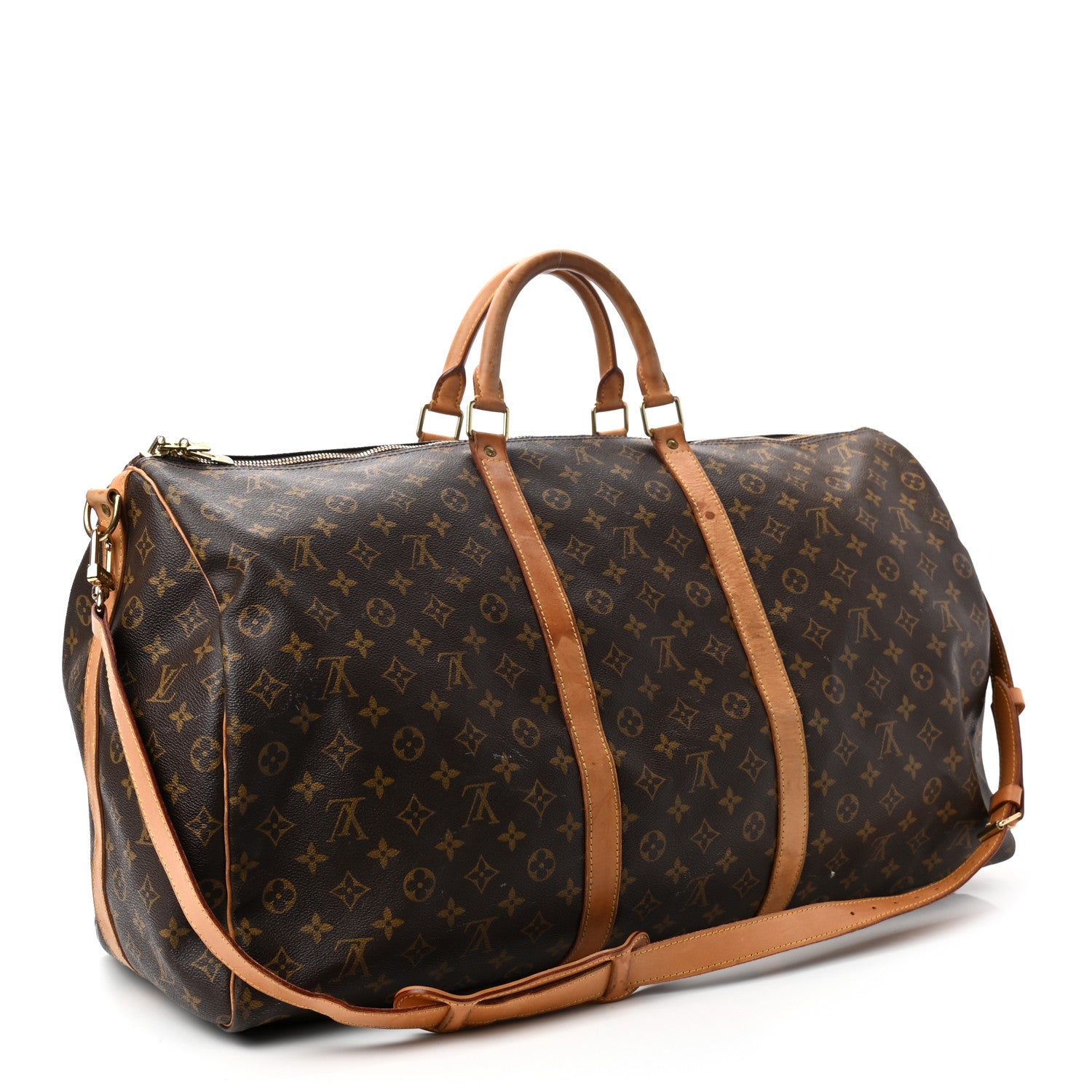Louis Vuitton Monogram Keepall Bandouliere 60 3 of 16