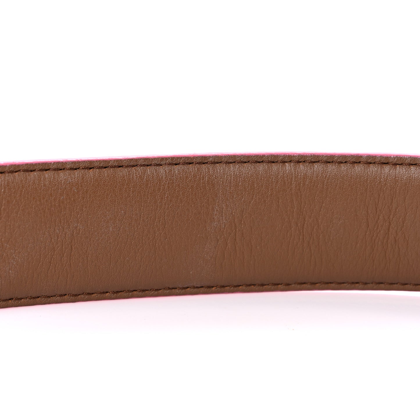 Vitello Dolce Plexiglass Bi-Color Studded Strap You Black Brownie Multicolor