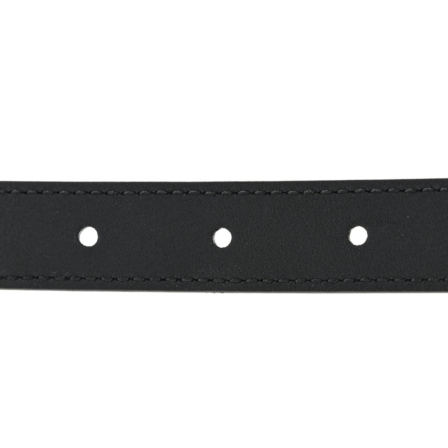 Gucci Calfskin Double G 20mm Belt 80 32 Black 4 of 5