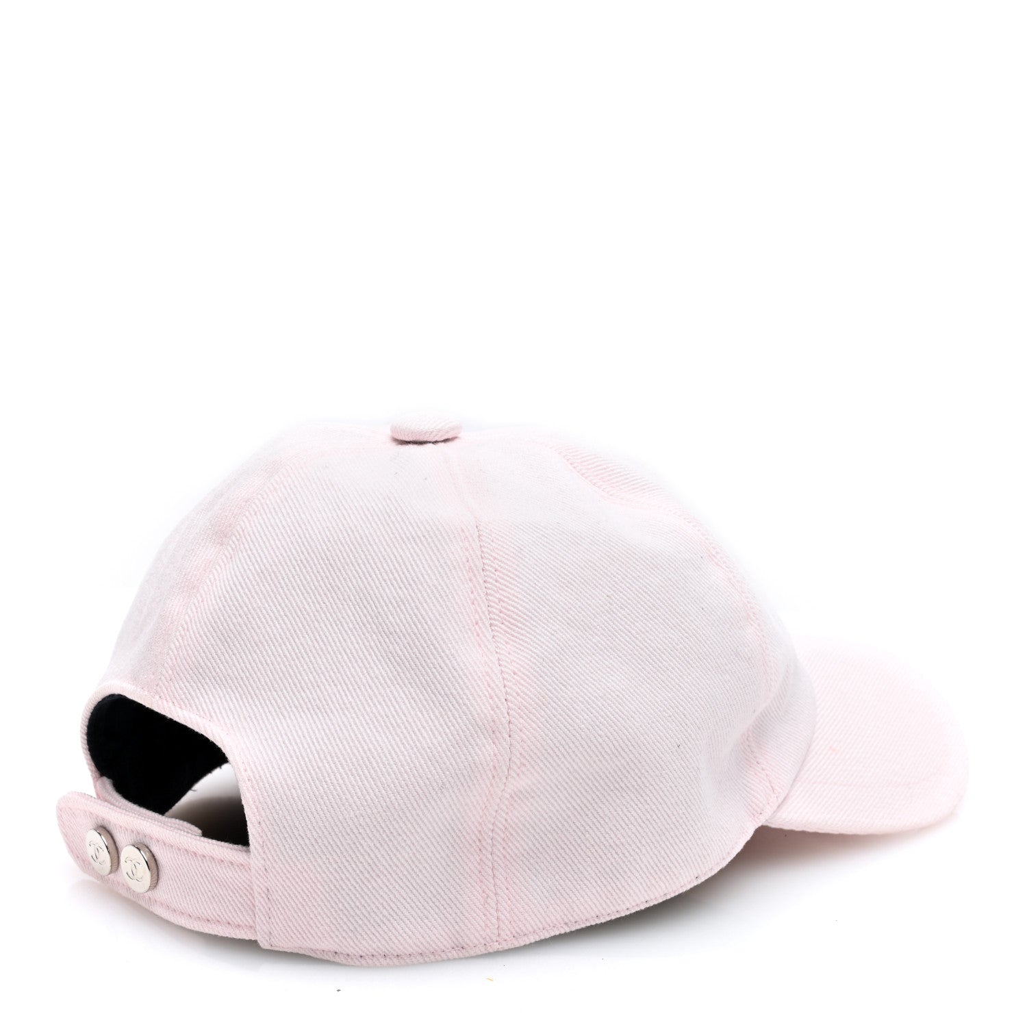 Chanel Cotton Sequin CC Cap Hat Light Pink 4 of 7