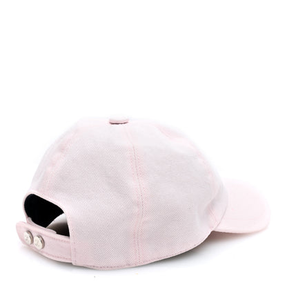 Chanel Cotton Sequin CC Cap Hat Light Pink 4 of 7