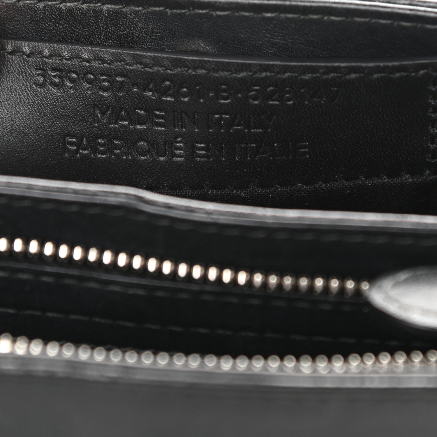 Balenciaga Cotton Canvas Striped Pochette Crossbody Bag Navy 7 of 9