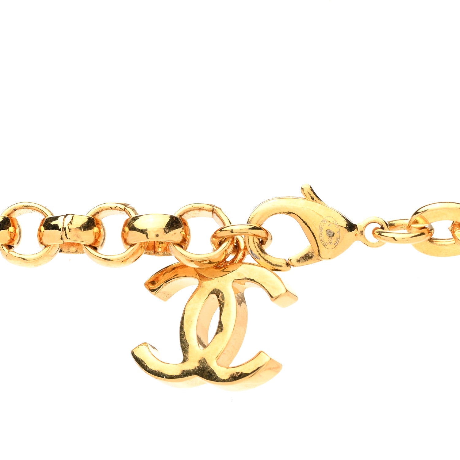 Chanel Metal 31 Rue Cambon Door Long Necklace Gold 5 of 8