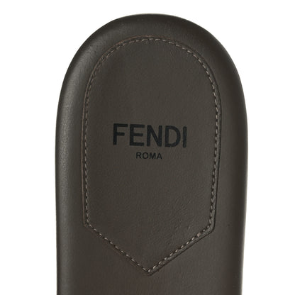 Fendi Vitello Cuoio Baguette Flat Slide Sandals 36.5 Maya 6 of 8