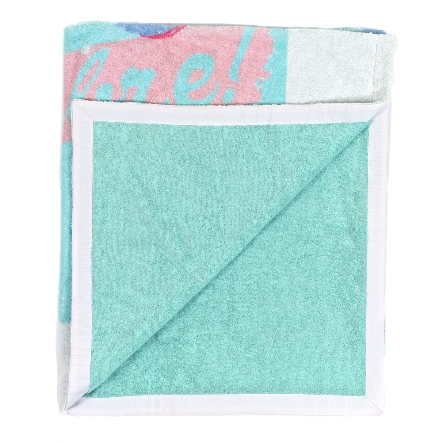 Cotton Coco Cuba Beach Towel Turquoise