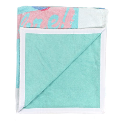 Chanel Cotton Coco Cuba Beach Towel Turquoise 3 of 4