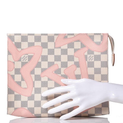 Louis Vuitton Damier Azur Tahitienne Toiletry Pouch 26 2 of 7